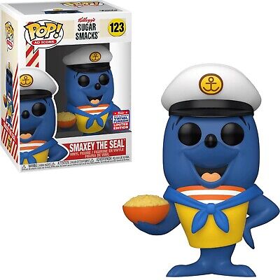 Smaxey The Seal- Funko POP! Kelloggs Sugar Smacks Funko 2021 Summer Con Limited Edition (123)