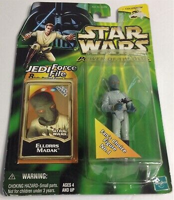 Hasbro Star Wars Power of the jedi Collection Action Figure Ellorrs Madak