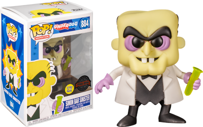 Under Dog - Funko POP! Figure - Simon Bar Sinister Special Edition GLOW (884)