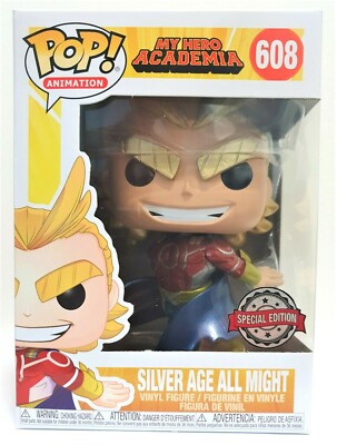 My Hero Academia - Funko POP! figure - Siver Age All Might Special Edition (608)