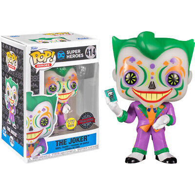 DC Super Heroes - Funko POP! Figure - The Joker Special Edition GLOW (414)