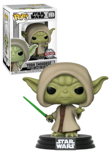 Star Wars - Yoda (hooded) Funko POP! figure Special Edition (393)