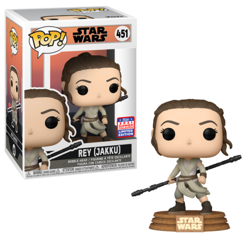 Rey (Jakku) - POP Figure - Star Wars 2021 Summer Convention LE (451)