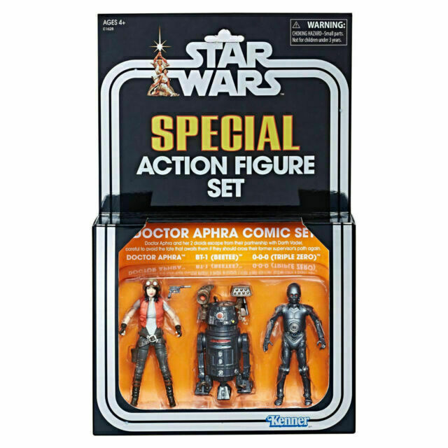 Star Wars 2018 San Diego Comic Con Exclusive Vintage Collection Doctor Aphra Comic Set