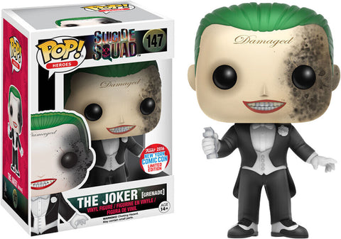 DC Suicide Squad - Funko Pop! Figure - The Joker (grenade) 2016 New York Comic Con LE (147)