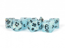 MDG 16mm Resin Polyhedral Dice Set: Flash Blue