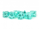 MDG 16mm Resin Polyhedral Dice Set: Flash Teal