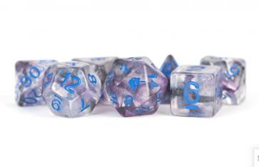 MDG 16mm Resin Polyhedral Dice Set: Unicorn Stellar Storm