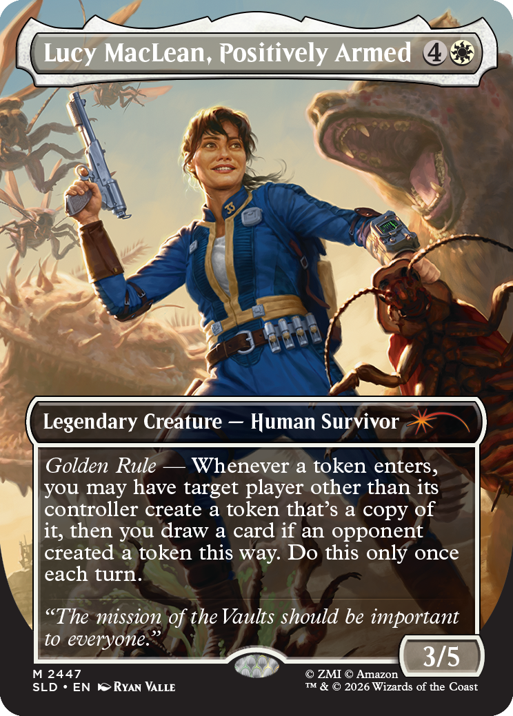 Magic the Gathering - Secret Lair x Fallout - Beyond Vault 33