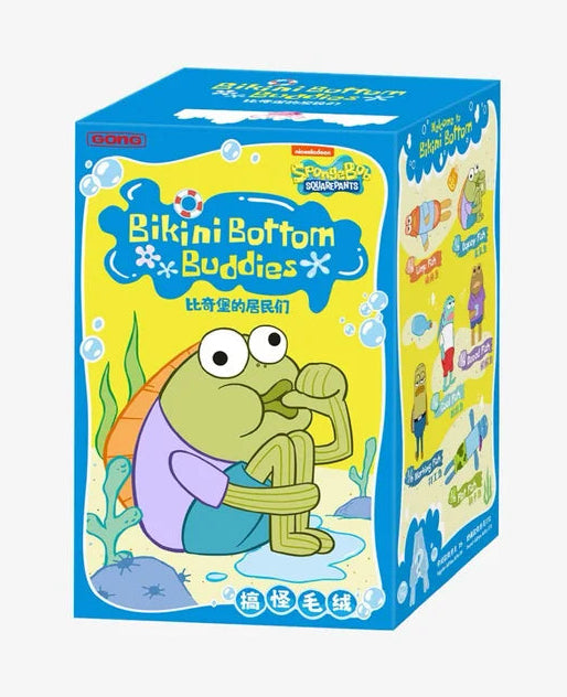 Pop Mart - Spongebob  Squarepants - Bikini Bottom Buddies Plush Figures Blind Box