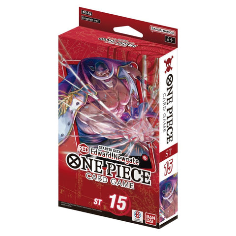 One Piece Card Game - (ST-15) - (Red) Edward Newgate Starter Deck