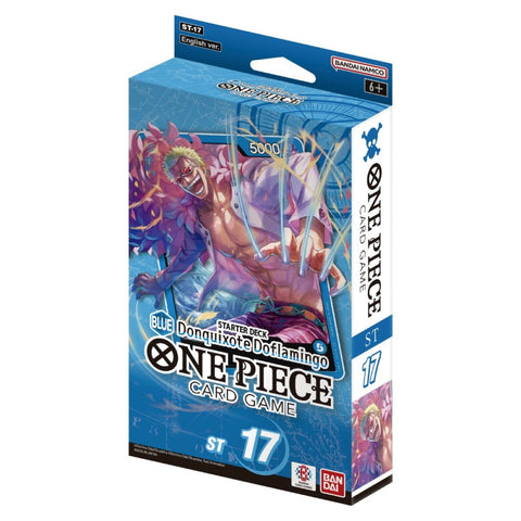 One Piece Card Game - (ST-17) - (Blue) Donquixote Doflamingo Starter Deck
