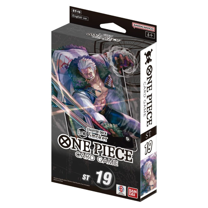 One Piece Card Game Starter Deck (Black) Smoker (ST-19)