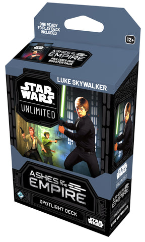 Star Wars Unlimited - Ashes of the Empire Spotlight Deck Display