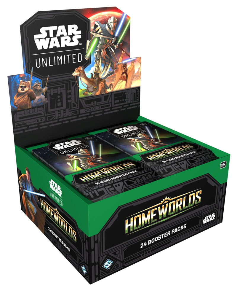 Star Wars Unlimited - Homeworlds  Booster Display