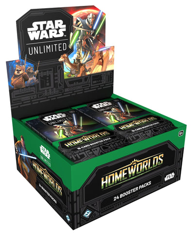 Star Wars Unlimited - Homeworlds  Booster Display