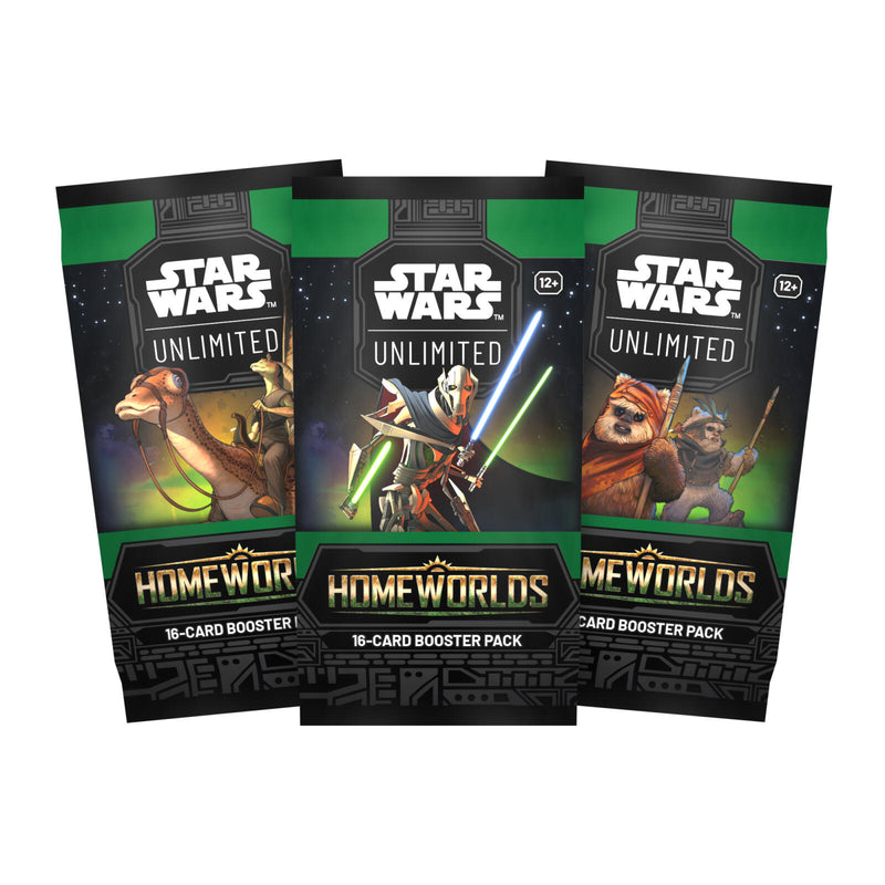 Star Wars Unlimited - Homeworlds  Booster Display