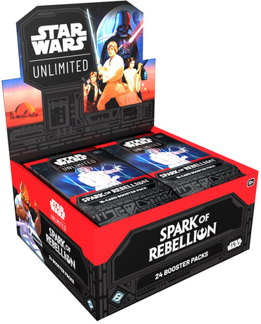 Star Wars Unlimited - Spark of Rebellion Booster Display (24)