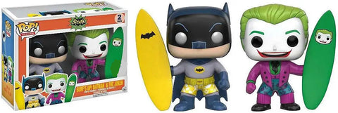 DC Batman Classic TV Series - Funko POP! Figure - 2 Pack Surf's Up! Batman & The Joker