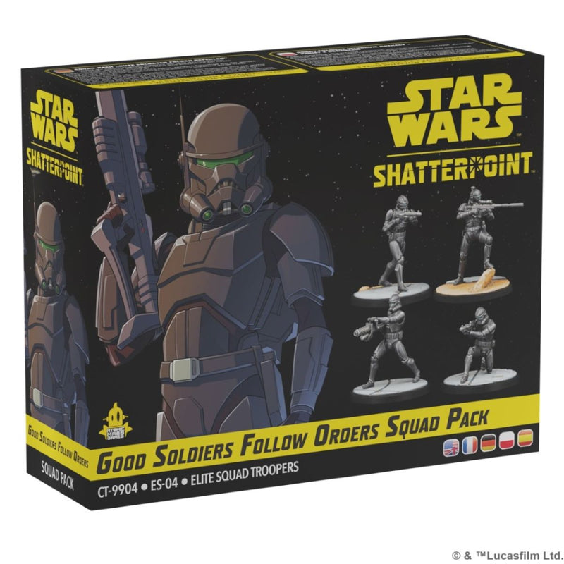 Star Wars: Shatterpoint - Good Soldiers Follow Orders Squad Pack