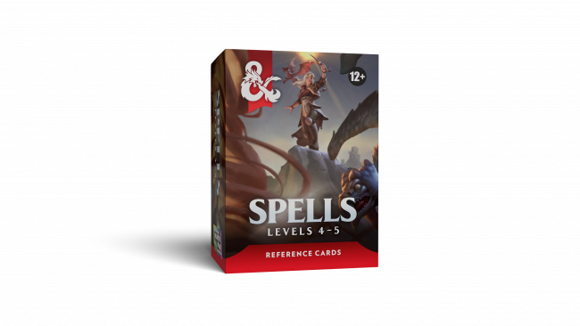 Dungeons & Dragons D&D Spells - Levels 4-5