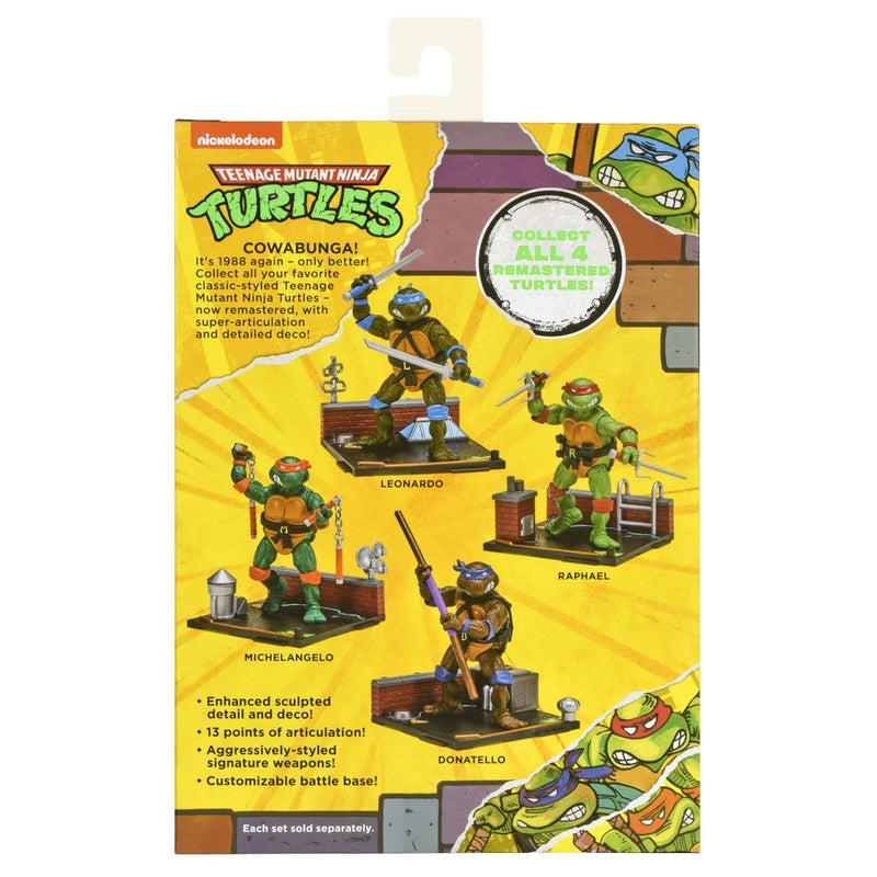 Teenage Mutant Ninja Turtles 40th Anniversary 1988 Remastered Raphael Action Figure