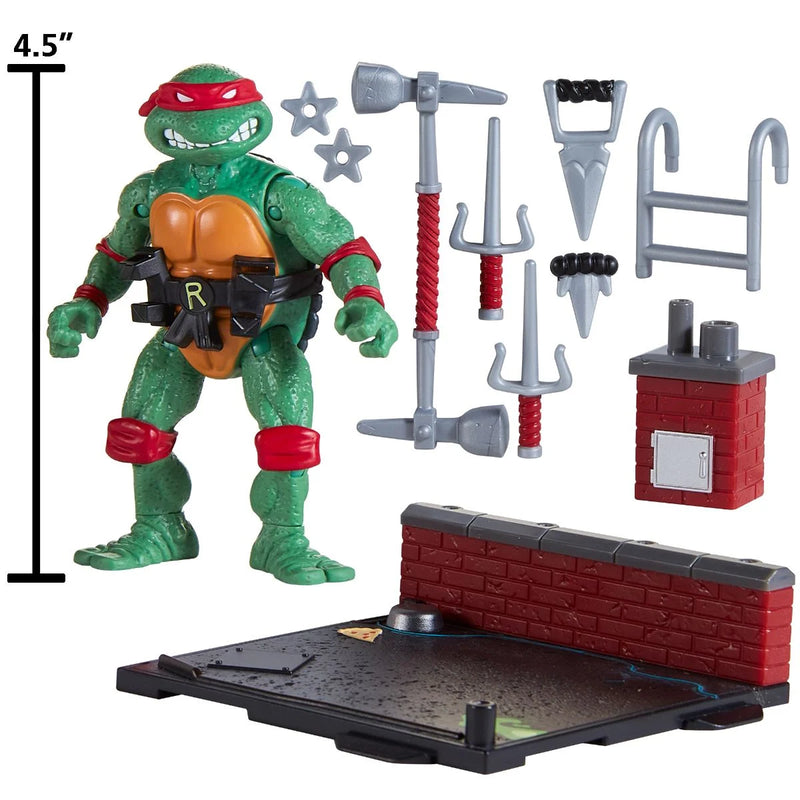 Teenage Mutant Ninja Turtles 40th Anniversary 1988 Remastered Raphael Action Figure