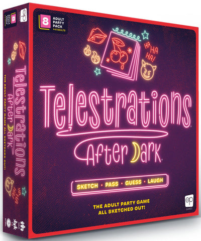 Telestrations After Dark (17+ Years) 8 Player New Edition