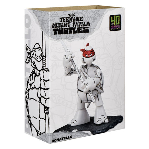 Teenage Mutant Ninja Turtles 40th Anniversary Original Sketch Donatello Figure With Base & Original Sketch Print