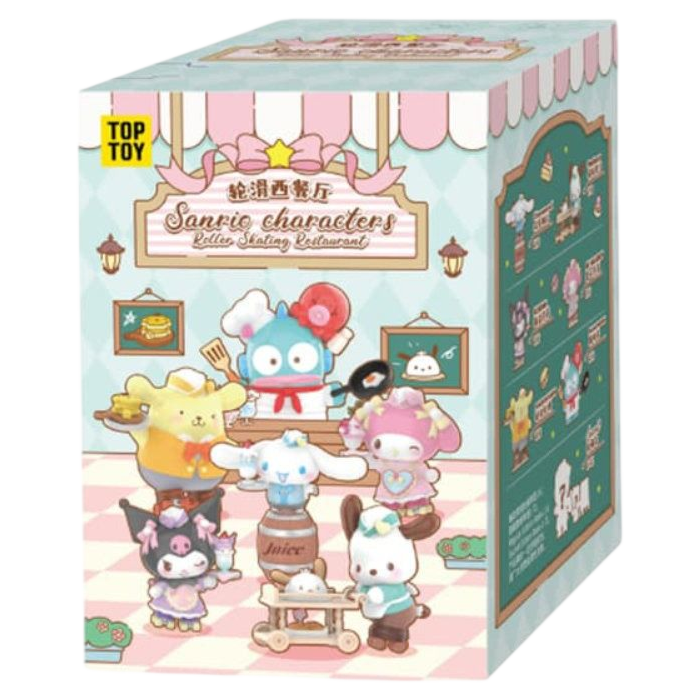 Sanrio - Sanrio Characters Roller Skating Restaurant Series - Blind Box Vinyl Figure