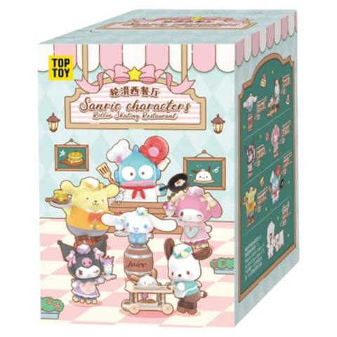 Sanrio - Sanrio Characters Roller Skating Restaurant Series - Blind Box Vinyl Figure