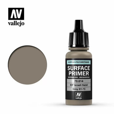 Vallejo 70614 Surface Primer Israeli Sand Grey 17 ml