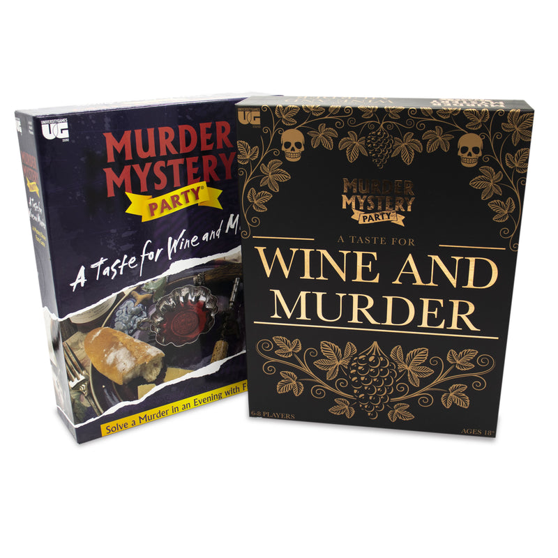 Murder Mystery Party Case Files - Wine and Murder