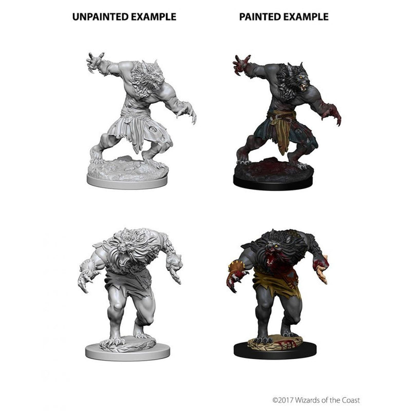 D&D Nolzurs Marvelous Unpainted Miniatures - Werewolves