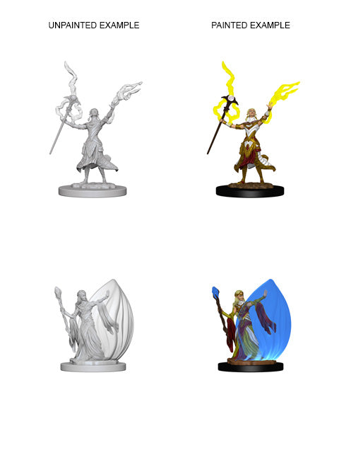 D&D Nolzurs Marvelous Unpainted Miniatures - Female Elf Wizard