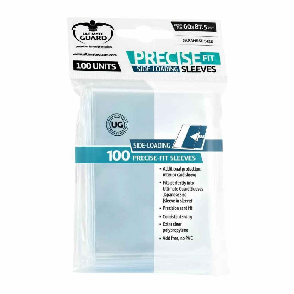 Ultimate Guard Precise-Fit Sleeves Side Loading Japanese Size  (100)