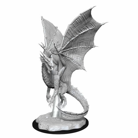Miniature - Young Silver Dragon