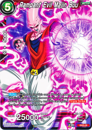 Rampant Evil Majin Buu [EX03-05]