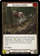 Ravenous Rabble (Red) [ARC191] Unlimited Rainbow Foil