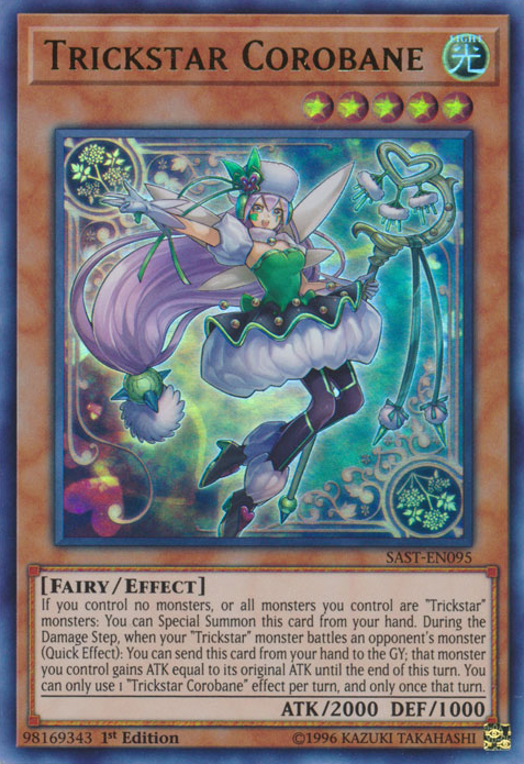 yugioh trickstar cards Card Trickstar Holly Angel QCAC-KR042 Korean Ver Quarter Century Secret Rare K-TCG Fairy/Link/Effect Yu-Gi-Oh! - Trickstar Narkissus -