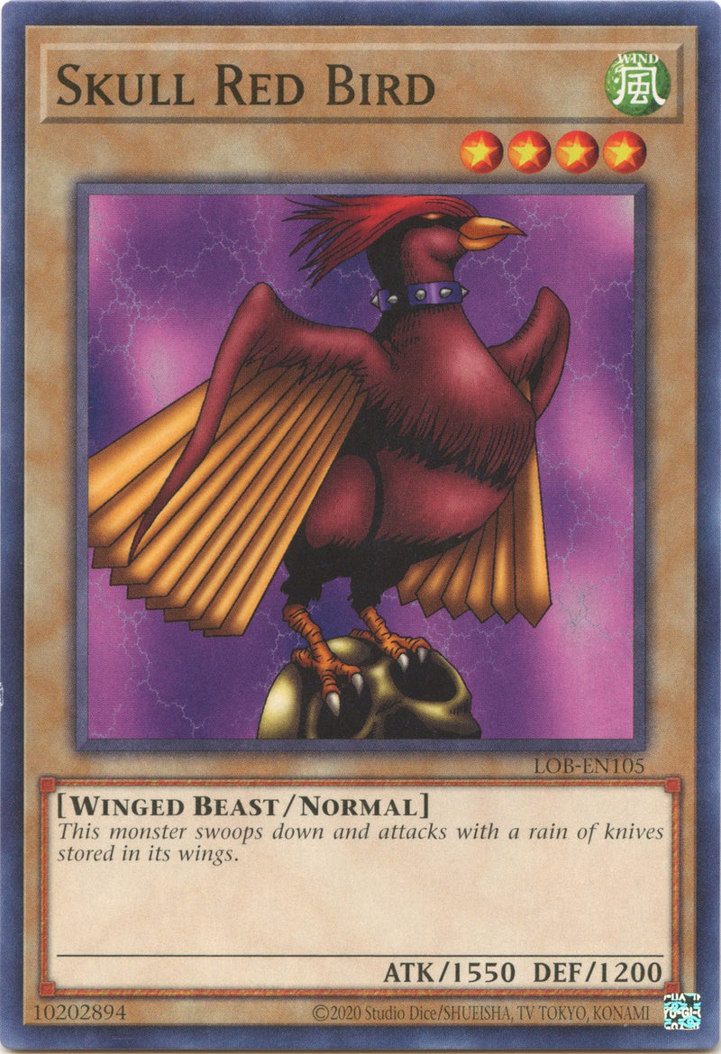 Skull Red Bird [LOB-EN105] Common