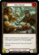 Out Muscle (Red) (Rainbow Foil) [U-MON248-RF] Unlimited Rainbow Foil