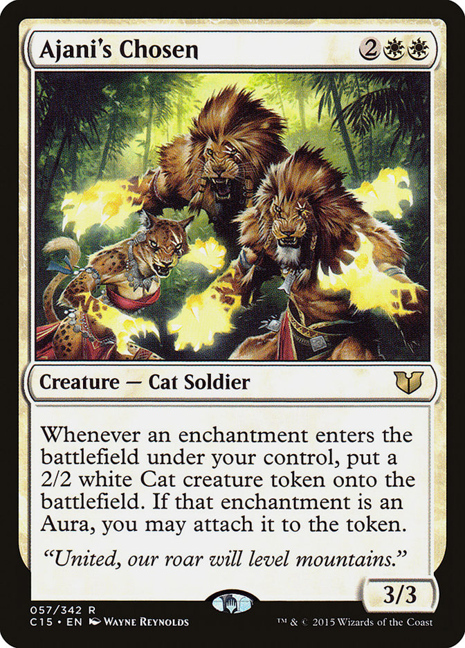 Ajani's Chosen [Commander 2015]