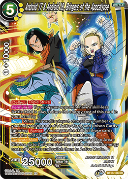 Android 17 & Android 18, Bringers of the Apocalypse [BT13-106]