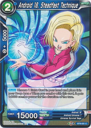 Android 18, Steadfast Technique [BT9-031]