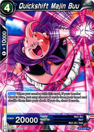 Quickshift Majin Buu [BT6-045]