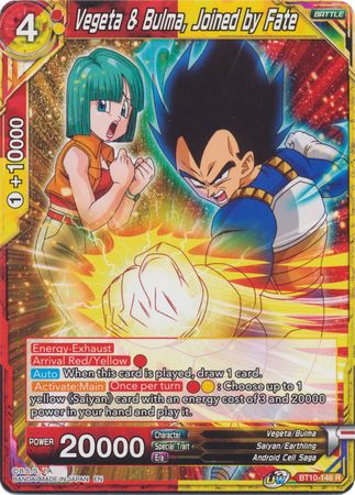 Vegeta & Bulma, Joined by Fate [BT10-146]