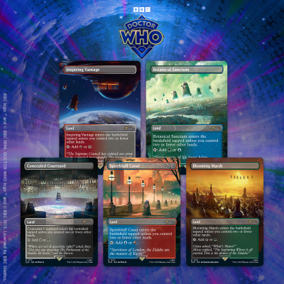 Magic the Gathering - Secret Lair - The Dalek Lands Magic the Gathering - Secret Lair - The Dalek Lands
