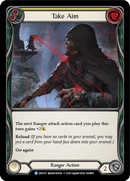 Take Aim (Yellow) [ARC055] Unlimited Rainbow Foil