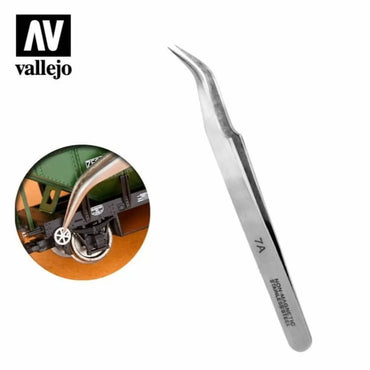 Vallejo Hobby Tools - #7 Stainless steel tweezers